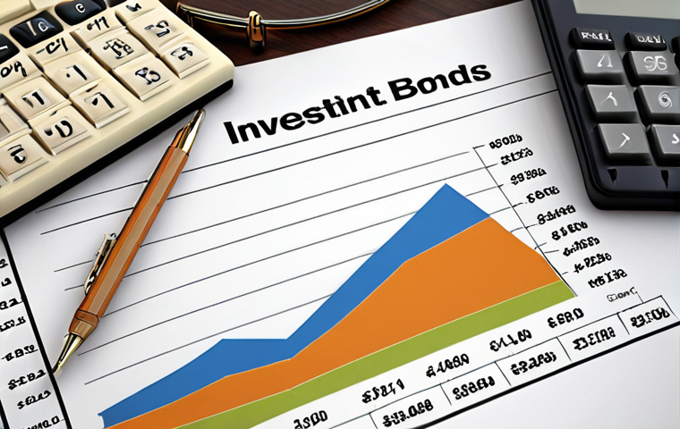 ** A diverse portfolio showing different types of investments (stocks, bonds, real estate) with charts showing growth and risk. The overall feeling should be one of stability and diversification.
**
