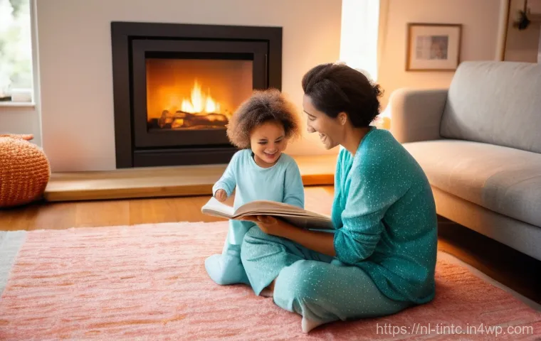 금융 독립을 위한 부동산 시장 동향 분석 - **Prompt 1: "A heartwarming family evening.**
    A diverse family (mother, father, and a toddler we...