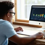 금융 독립을 위한 매달 저축하는 법 - **Financial Clarity and Budgeting:** A young adult (20s, gender-neutral, wearing casual, tasteful cl...