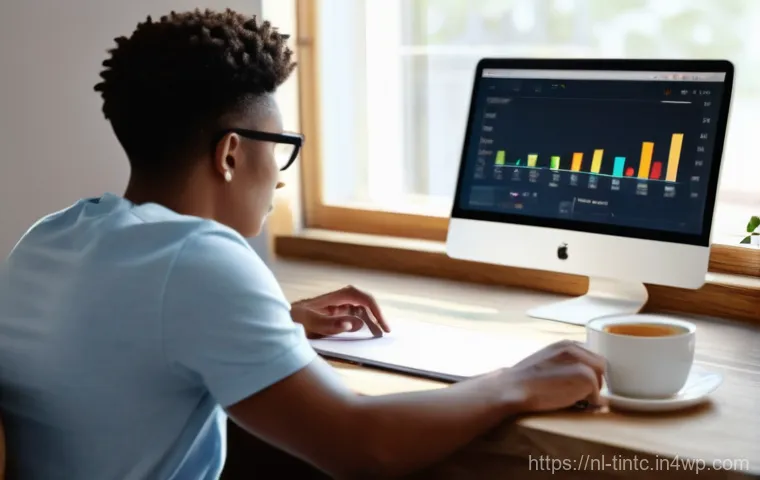 금융 독립을 위한 매달 저축하는 법 - **Financial Clarity and Budgeting:** A young adult (20s, gender-neutral, wearing casual, tasteful cl...